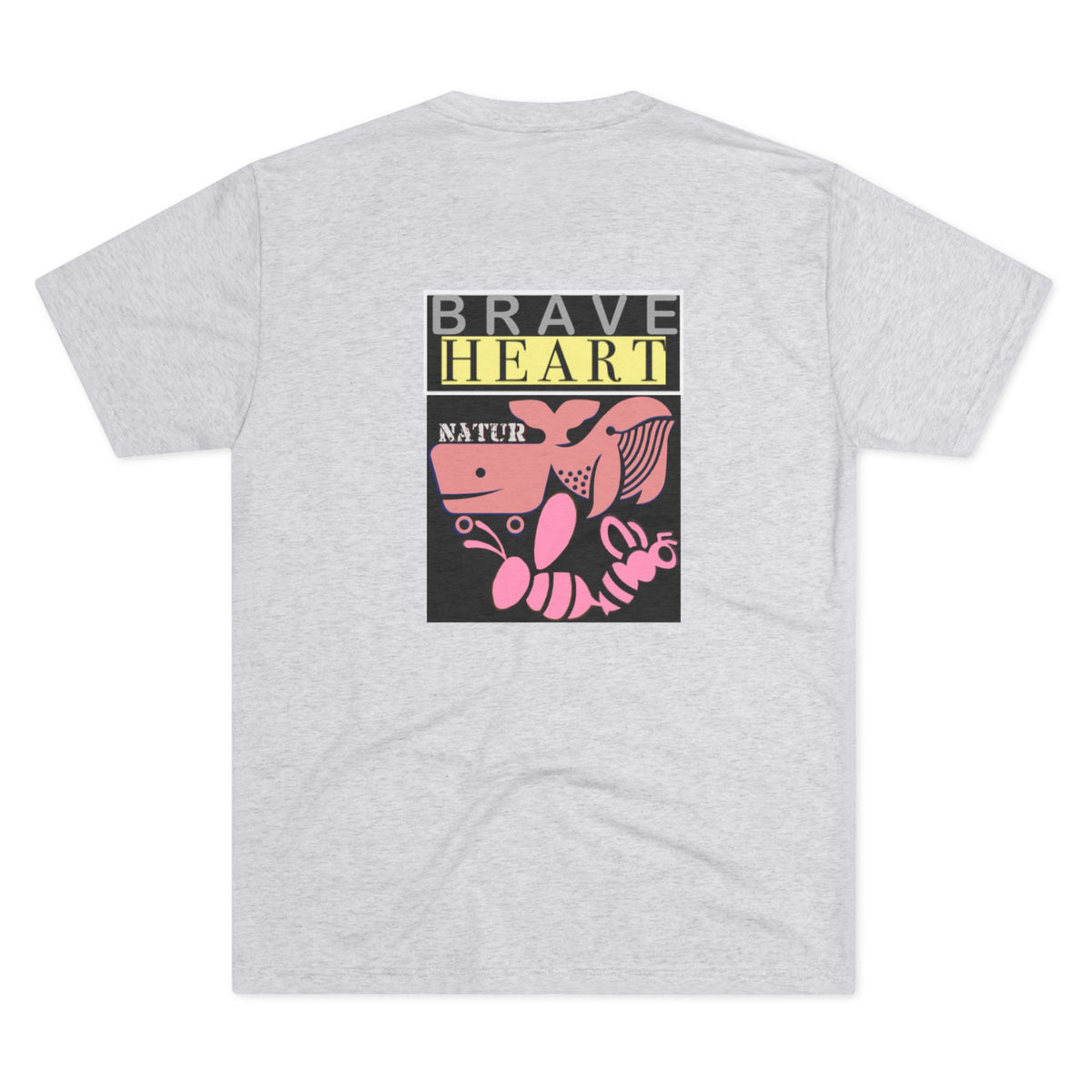 Brave Heart Tri-Blend Unisex T-Shirt