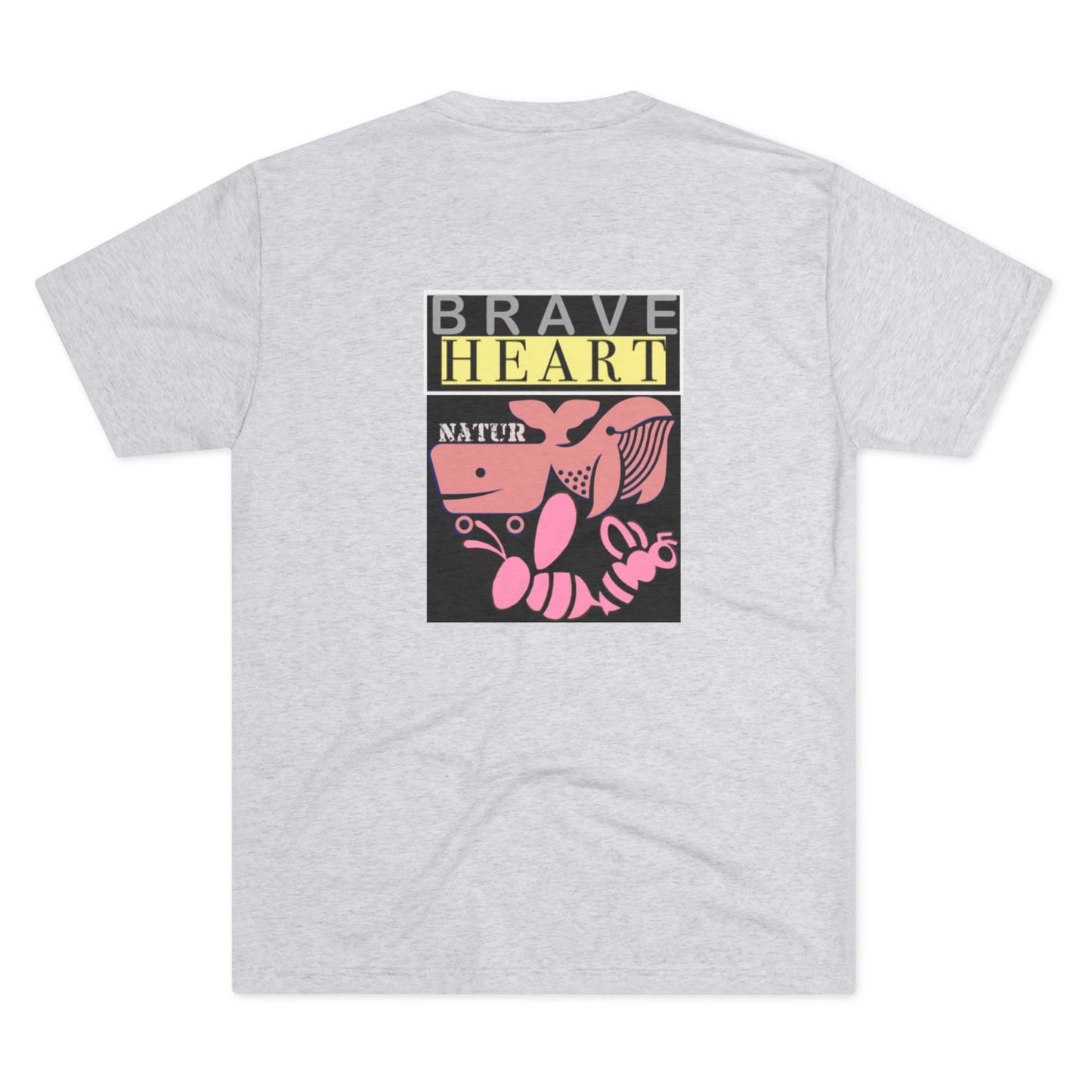 Brave Heart Tri-Blend Unisex T-Shirt