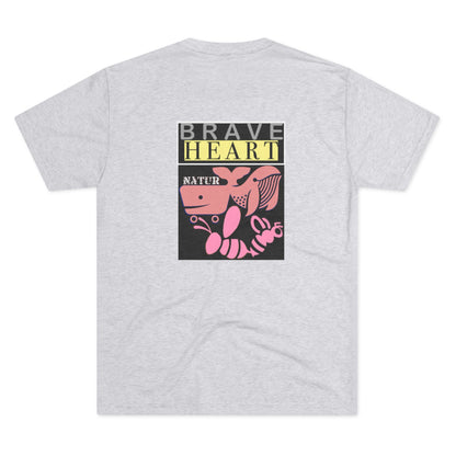 Brave Heart Tri-Blend Unisex T-Shirt