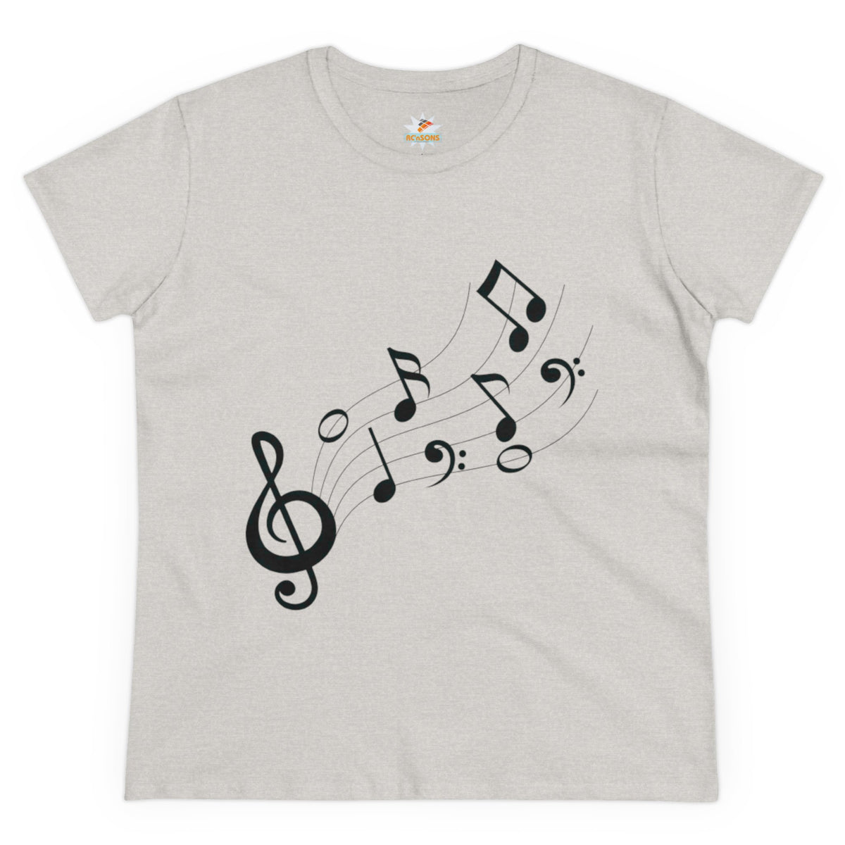 RCNSONS Women's Midweight Cotton Tee