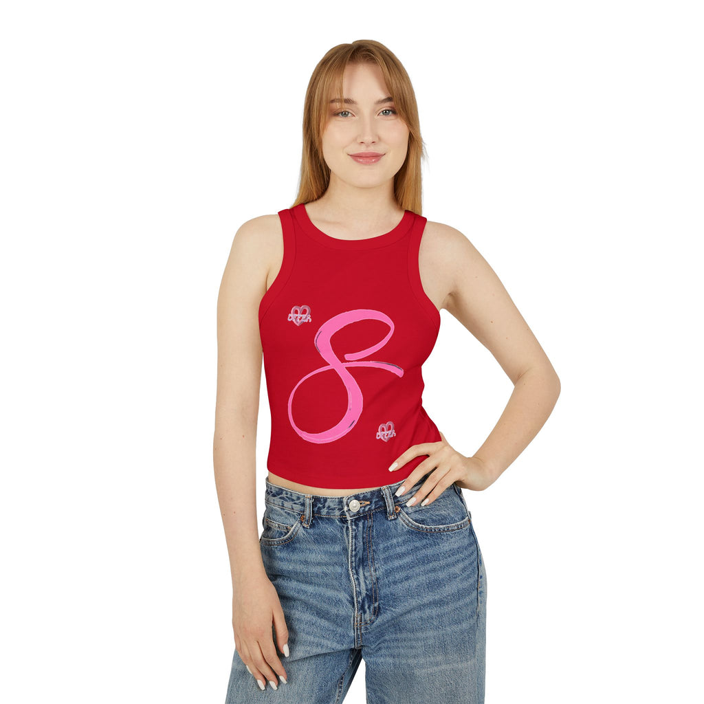 RCNSONS Micro Rib Racer Tank Top