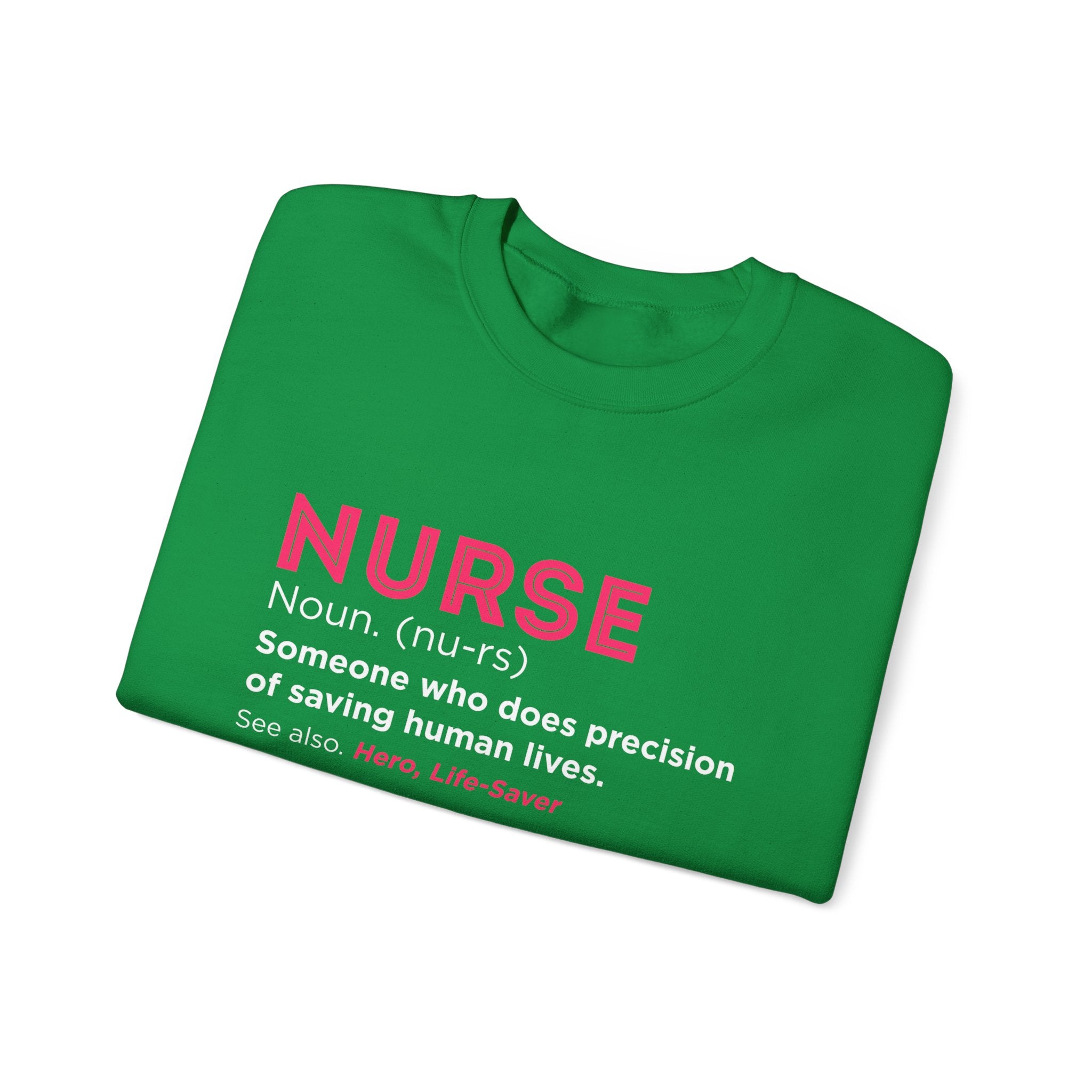 Sweat-shirt unisexe infirmière 