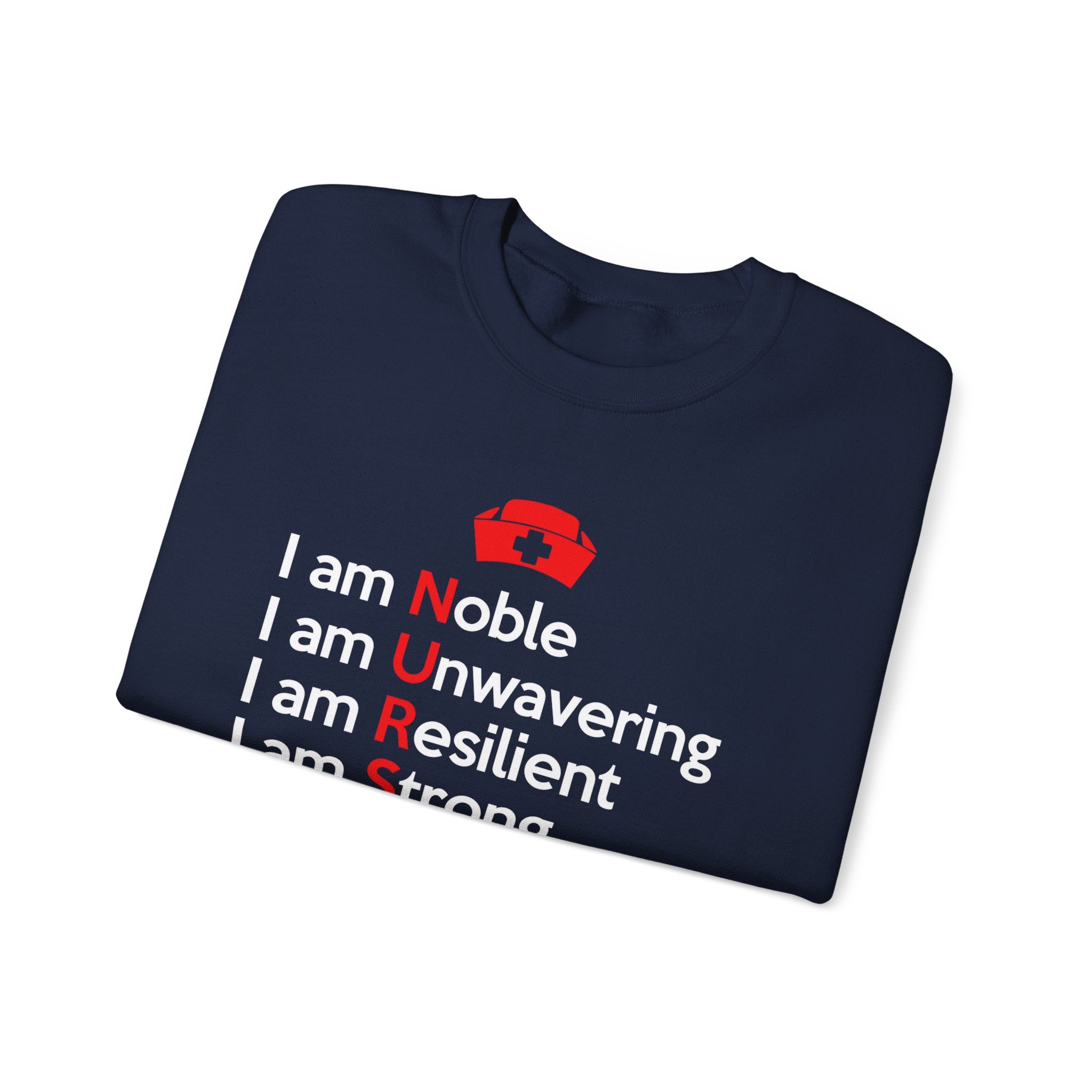 Je suis noble, je suis un sweat-shirt unisexe inébranlable 