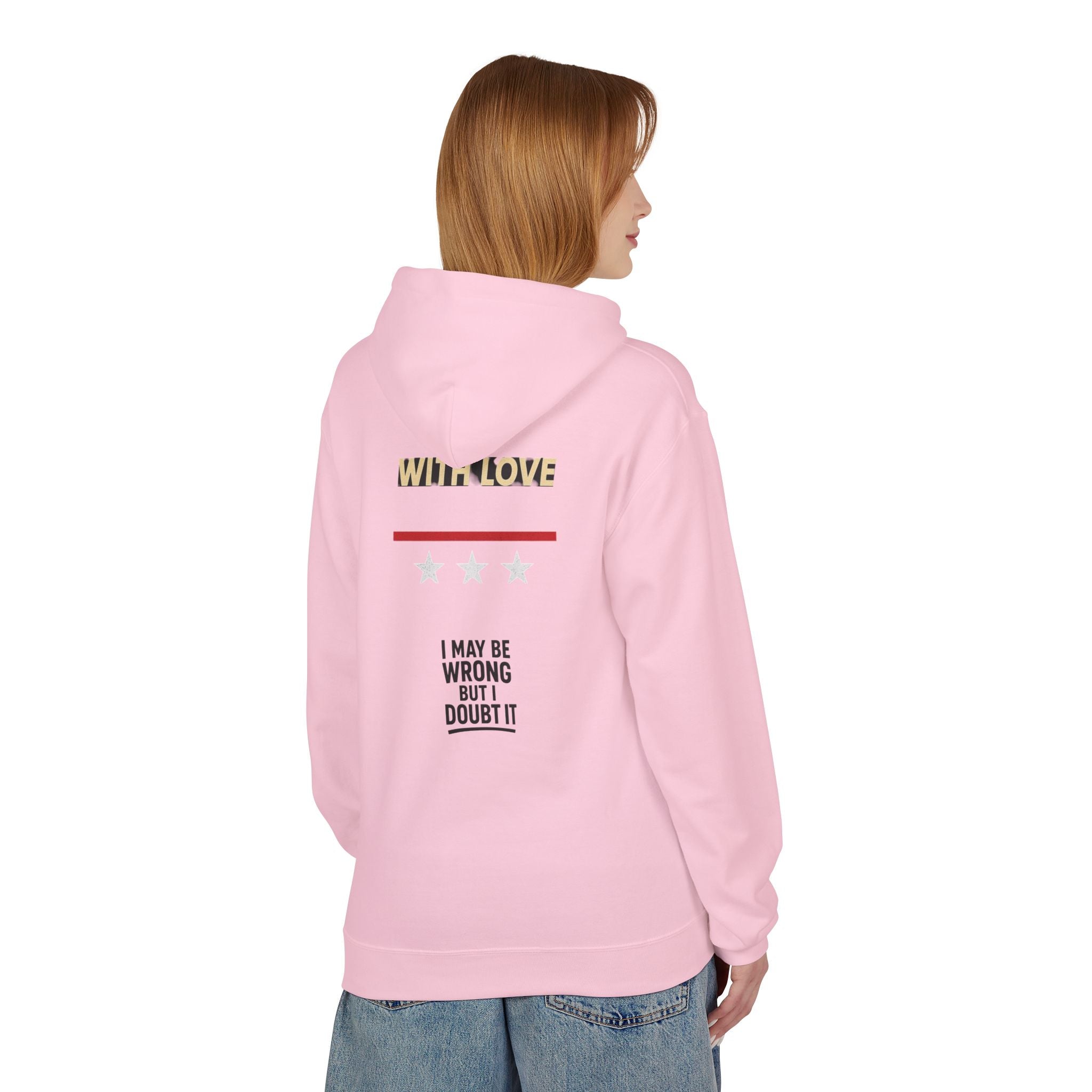 Sassy Fleece Hoodie with Quote, Cozy Hoodie, Funny Sweatshirt, Gift for Friends, Streetwear, Casual Wear Printify