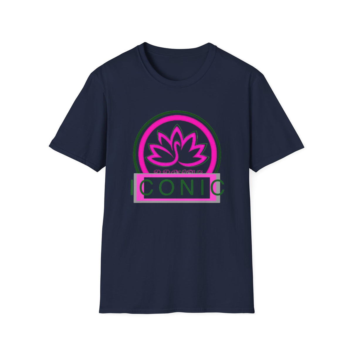 Iconic Lotus Graphic Unisex Softstyle T-Shirt