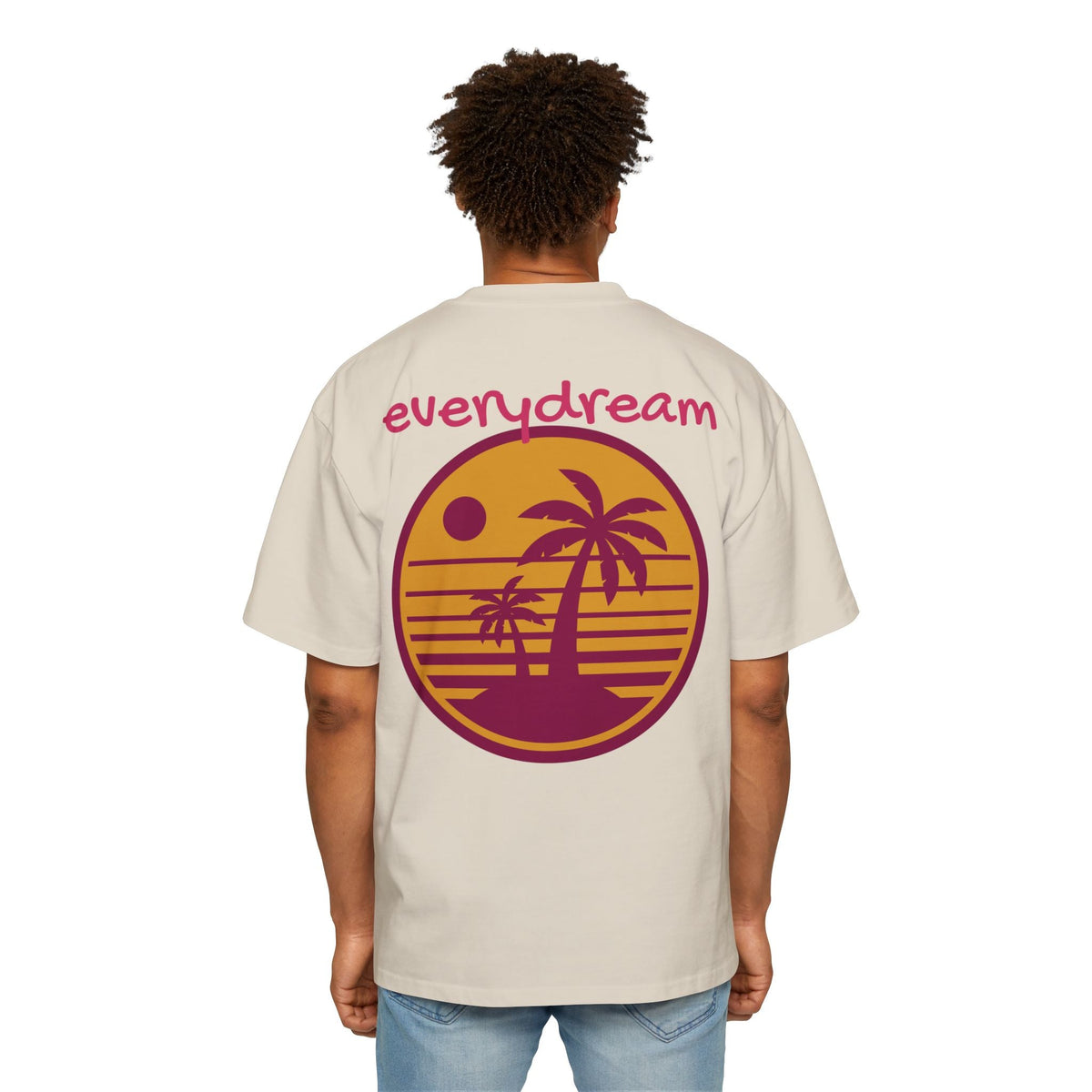 Oversized Tee - 'everydream' Design Printify
