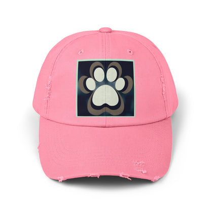 Unisex Distressed Cap