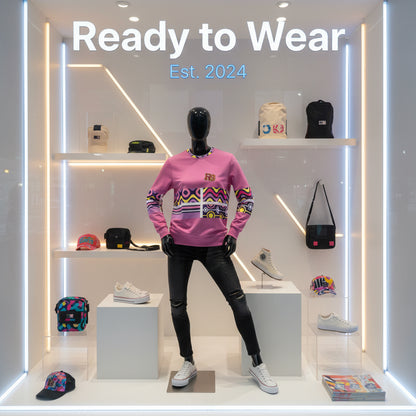 Men's Long Sleeve Shirt — Classic All-Over Print