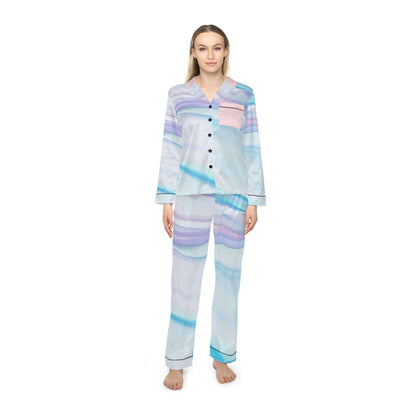 Women's Satin Pajamas (AOP) - RC’nSONS