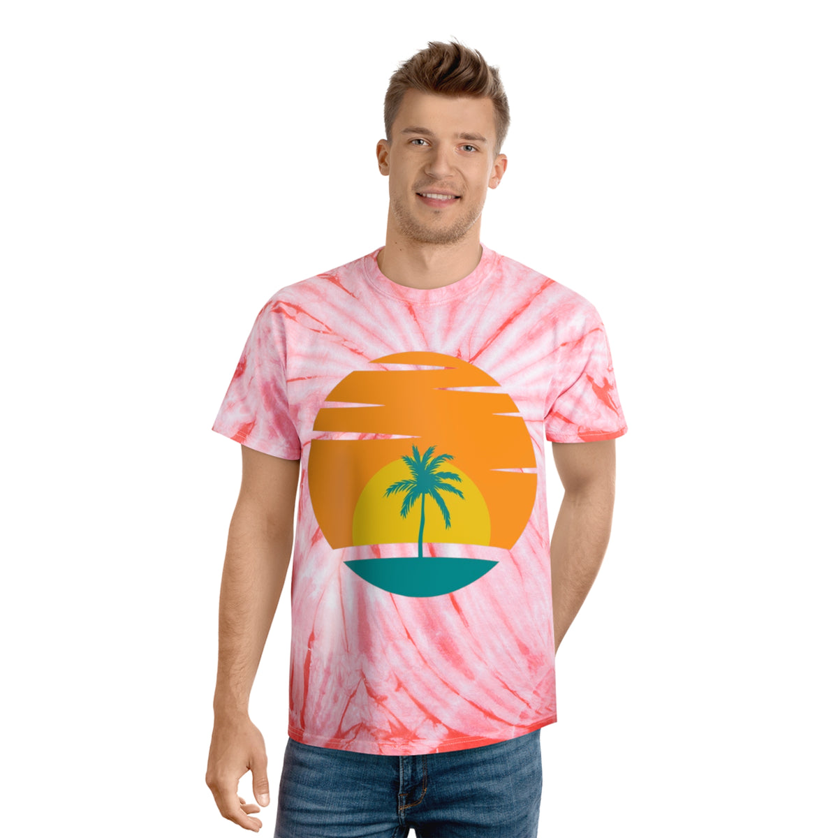 Tie-Dye Tee, Cyclone - Summer Joy