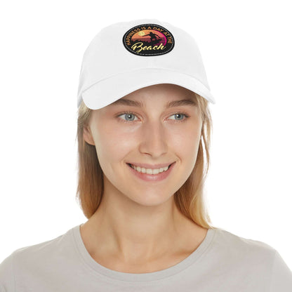 Dad Hat with Leather Patch (Round) - RC’nSONS