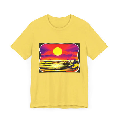 RCNSONS Unisex Short Sleeve Sunset Tee