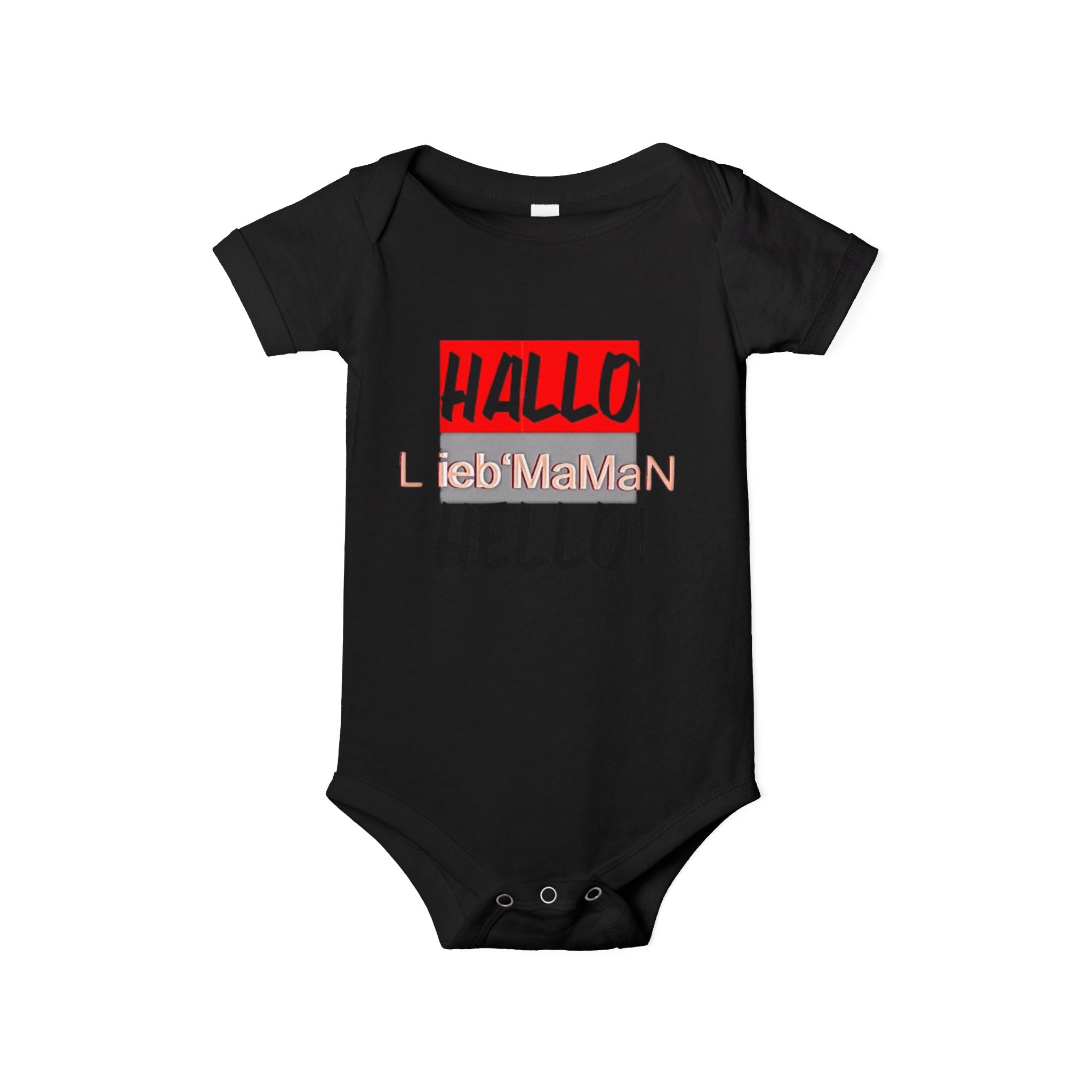 Hello Baby Bodysuit - Cute Multilingual Infant Jersey One Piece