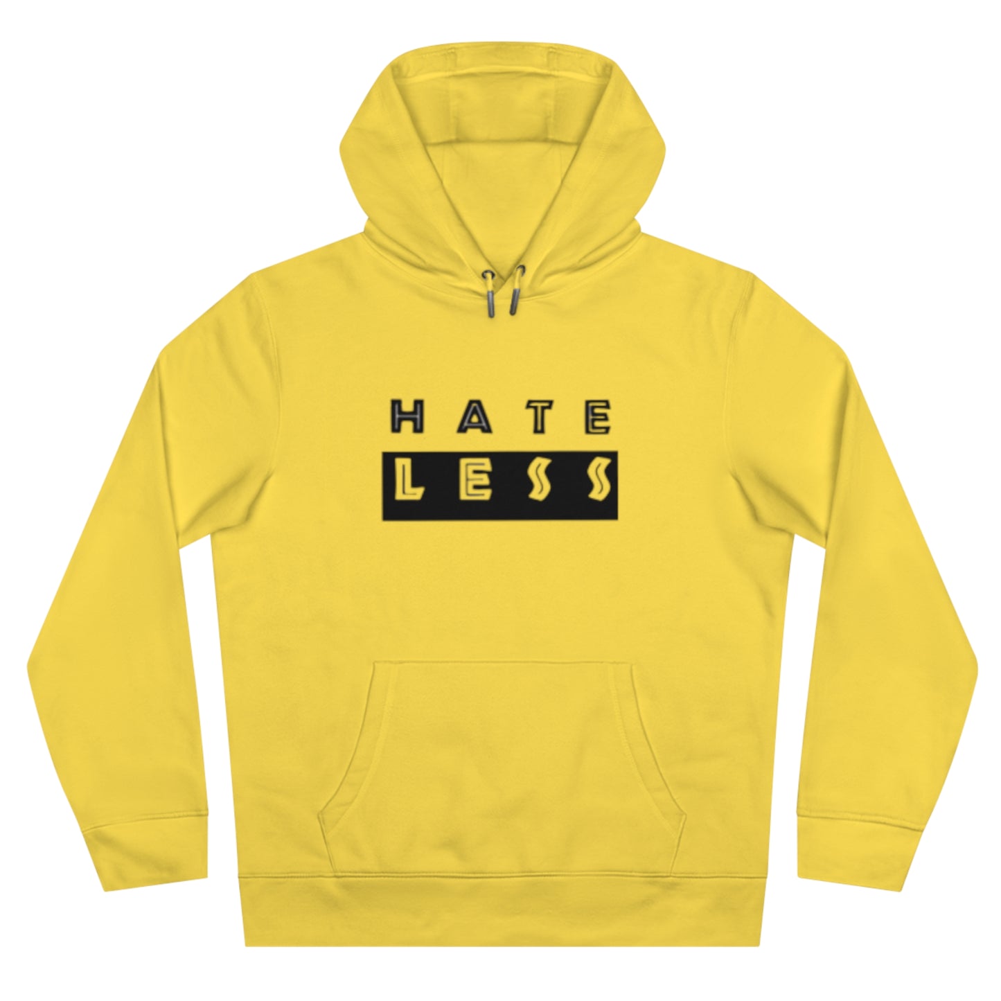 King Hate Less Hooded Sweatshirt - Promote Positivity and Kindness