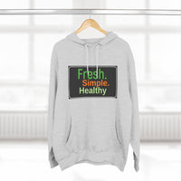 Unisex Three-Panel Fresh Simple Hoodie