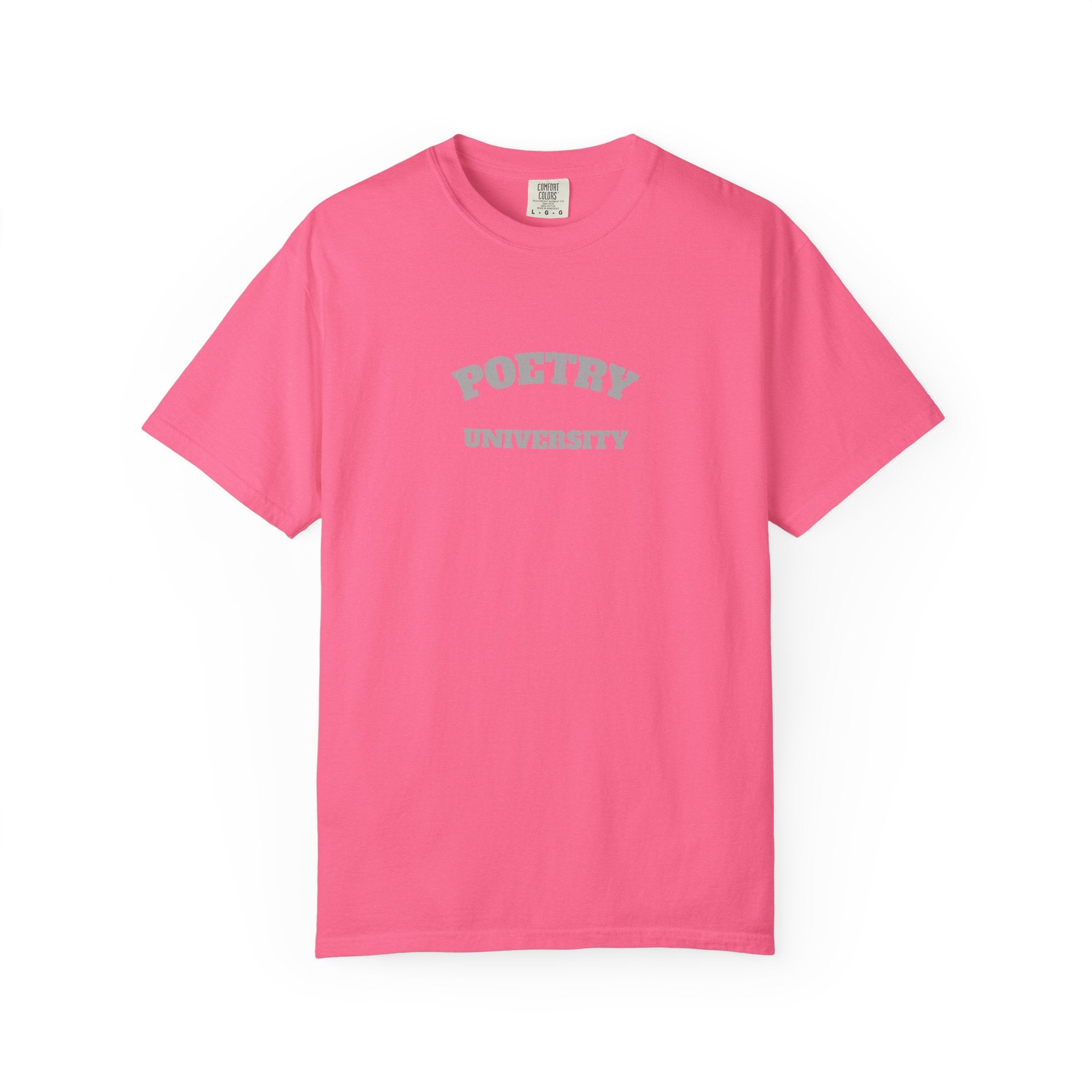 Poetry Unisex T-Shirt | Comfortable Gift for Writers, Literature Lovers, Bookworms, Creative Souls, Everyday Wear