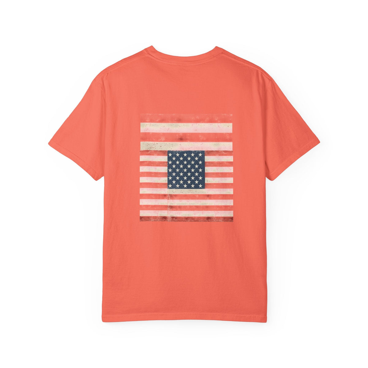 Patriotic Garment-Dyed T-Shirt | Perfect for 4th of July, Memorial Day, Casual Wear, Gifts, Americana Style Printify