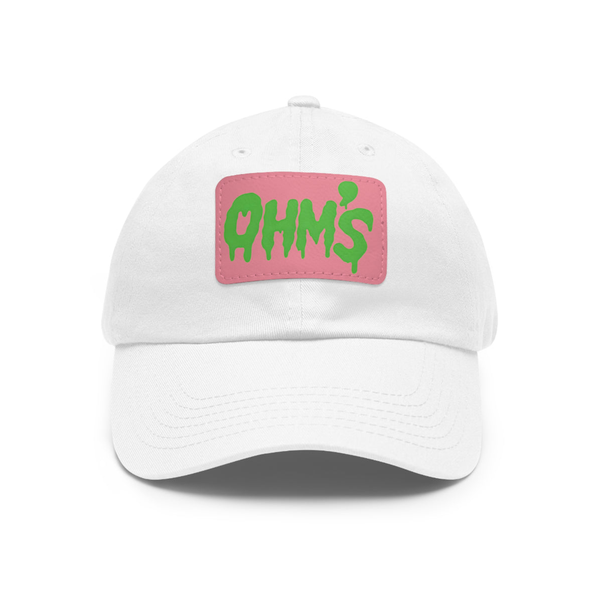 Dad Hat Olm's Cap Rectangle Leather Patch