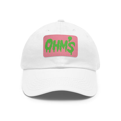 Dad Hat Olm's Cap Rectangle Leather Patch