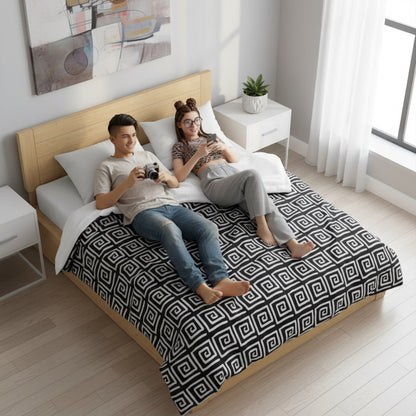 Queen Microfiber Duvet Cover Printify