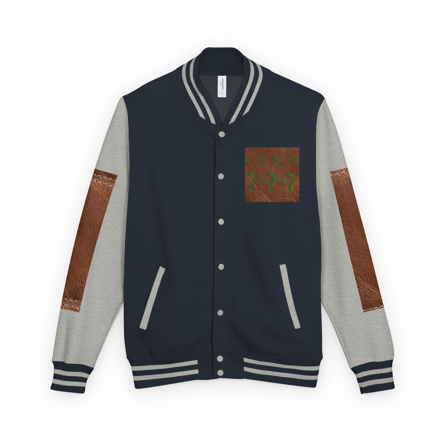 Letterman Jacket Icon Up for 777 Unisex Heavyweight