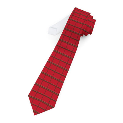 Plaid Necktie for Men Printify