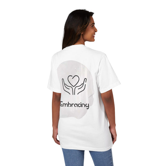 Drop-Shoulder T-Shirt Embracing Design