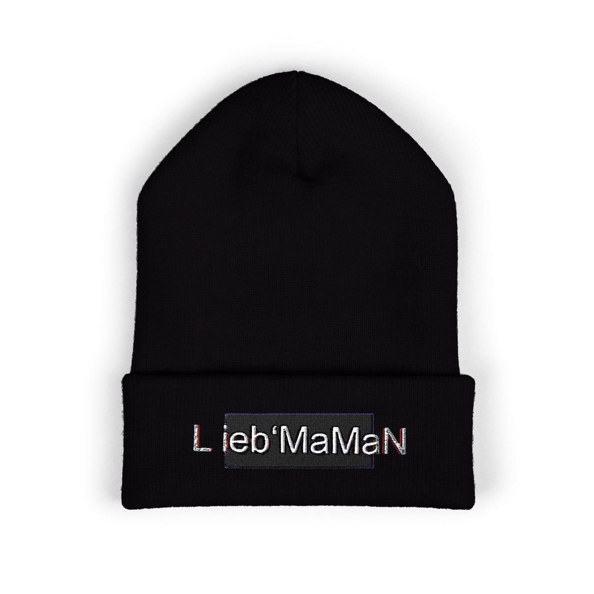 Beanie Hat with Lieb MaMaN Embroidery