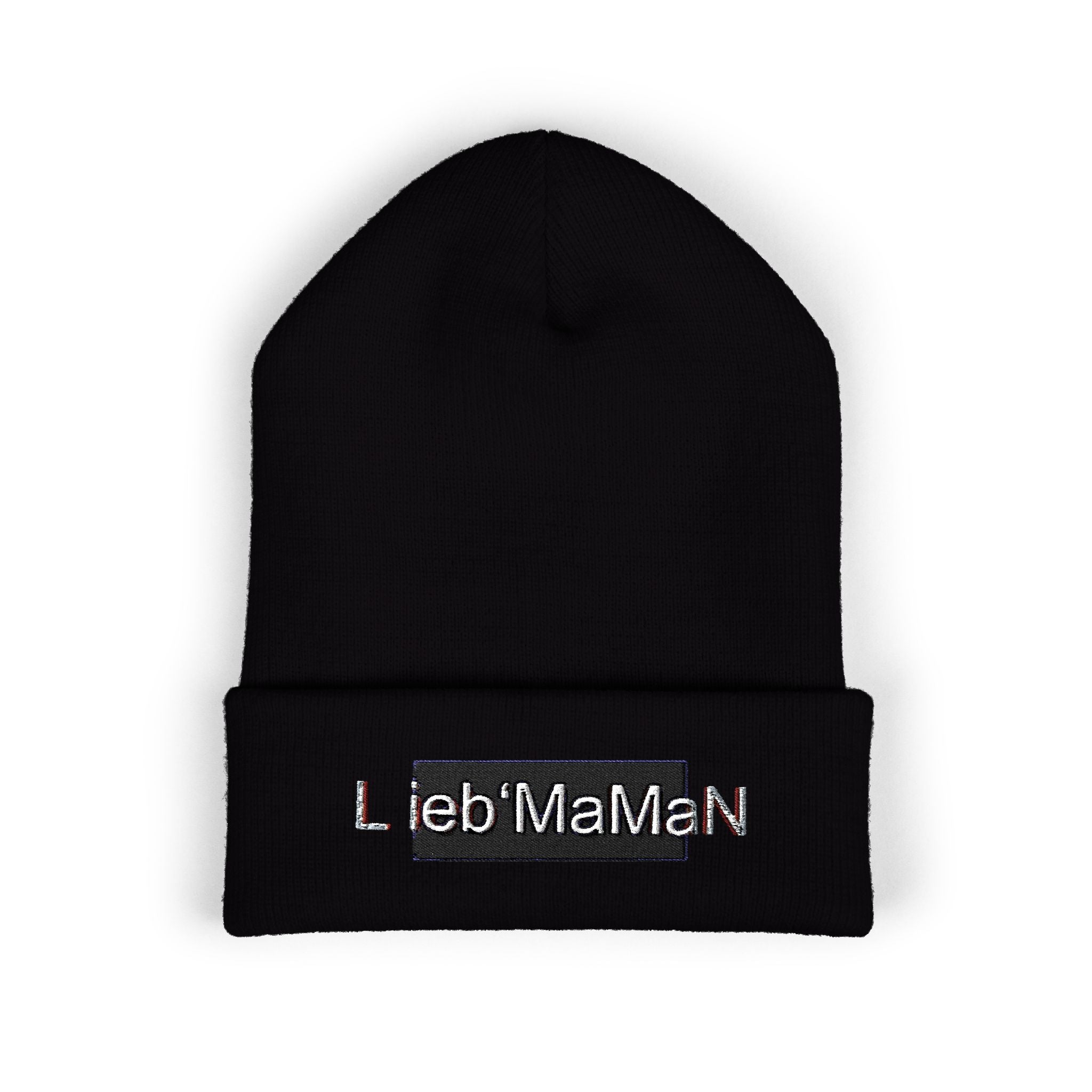 Beanie Hat with Lieb MaMaN Embroidery