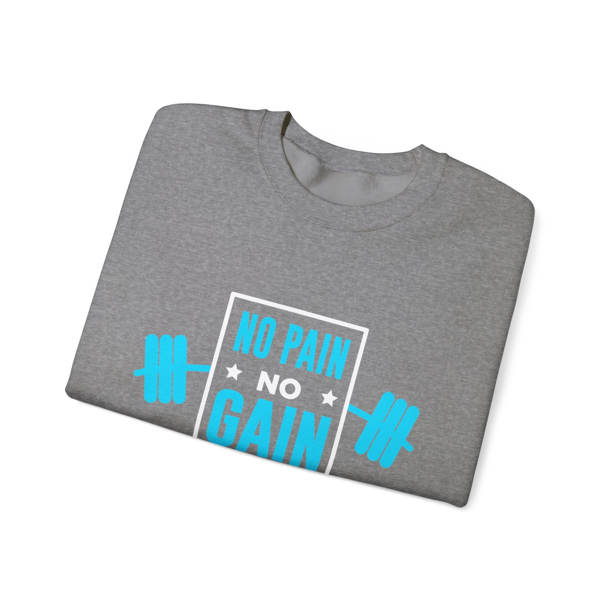Pas de douleur pas de gain Sweat-shirt unisexe 