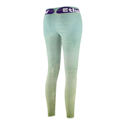 Faded Script Leggings