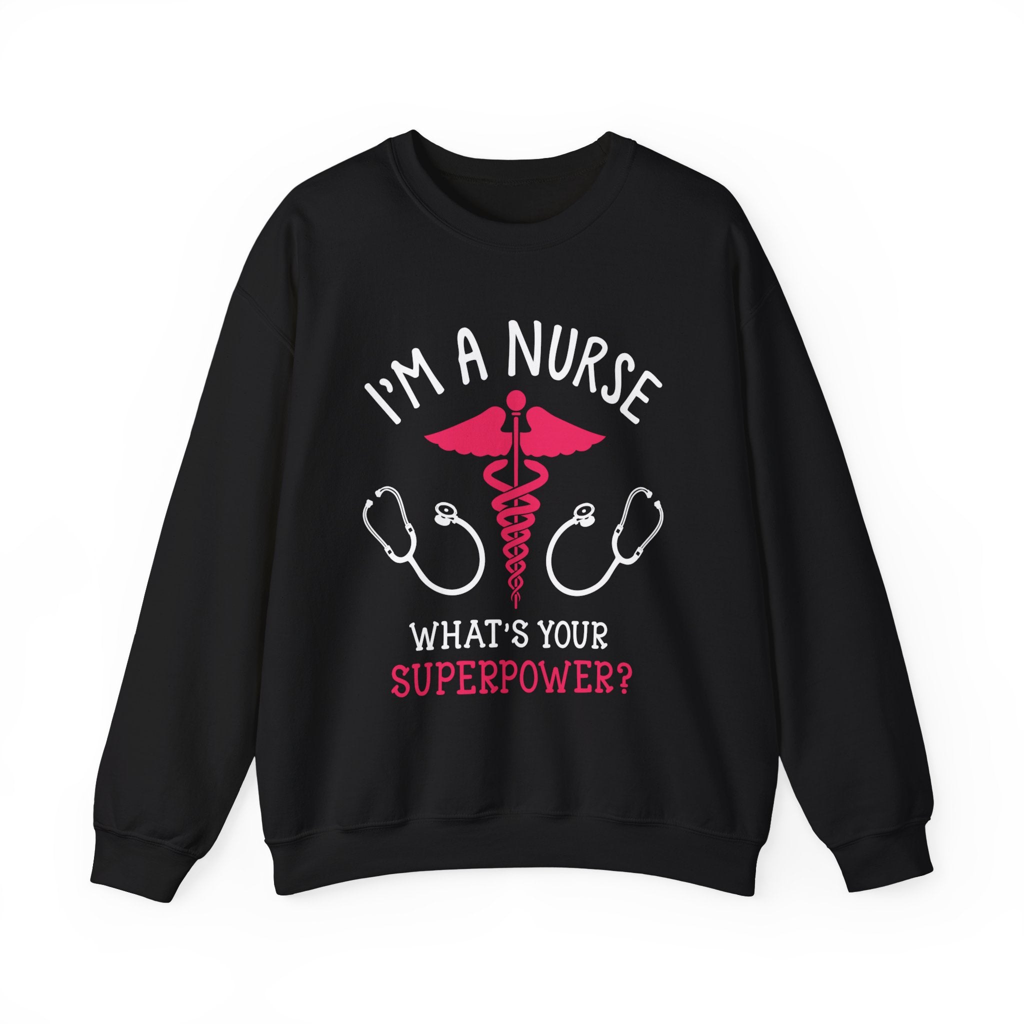 Je suis un sweat-shirt unisexe infirmière 