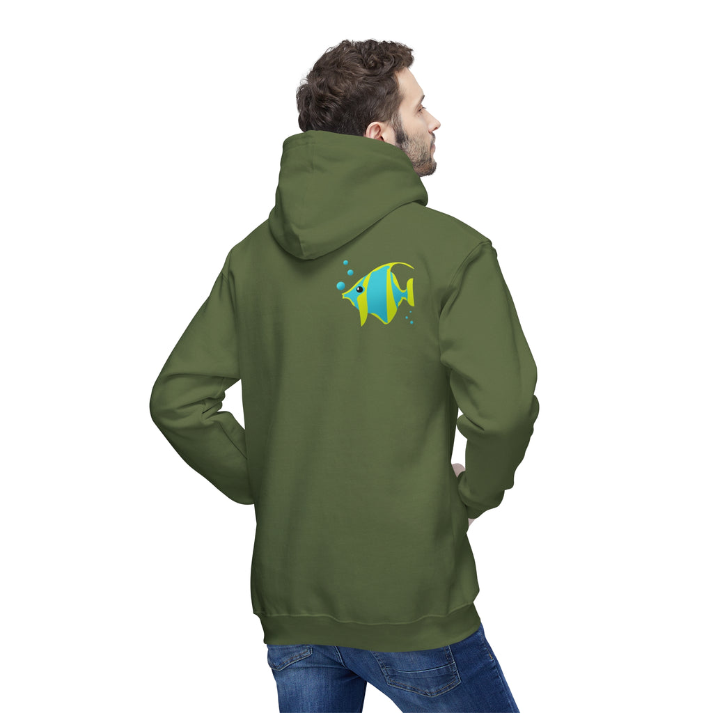 Unisex Hooded Sweatshirt, Made in US