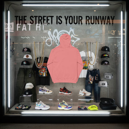 Distressed Graphic Hoodie — Vintage Pigment-Dyed Streetwear