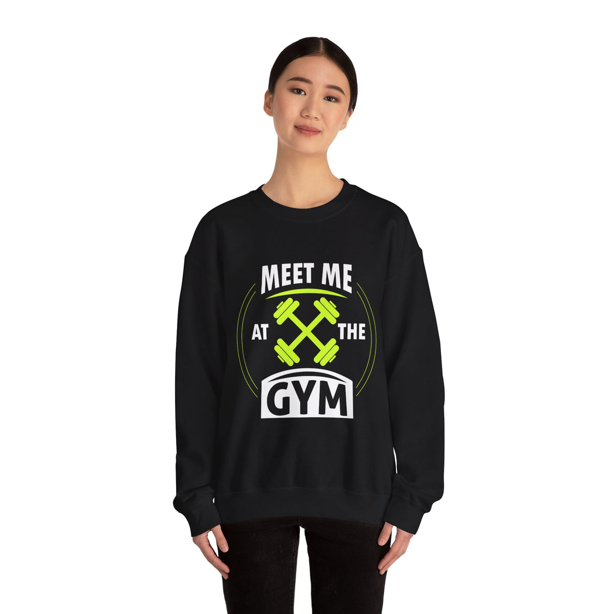 Rencontrez-moi au sweat-shirt unisexe du gymnase 