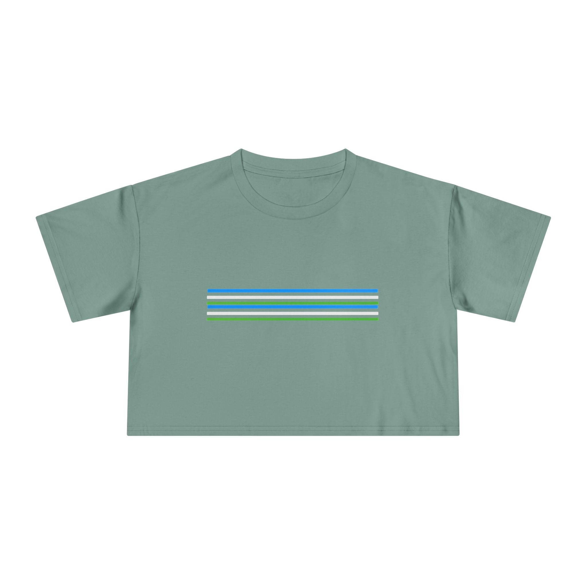 Crop Tee - Bubblegum Design for Women