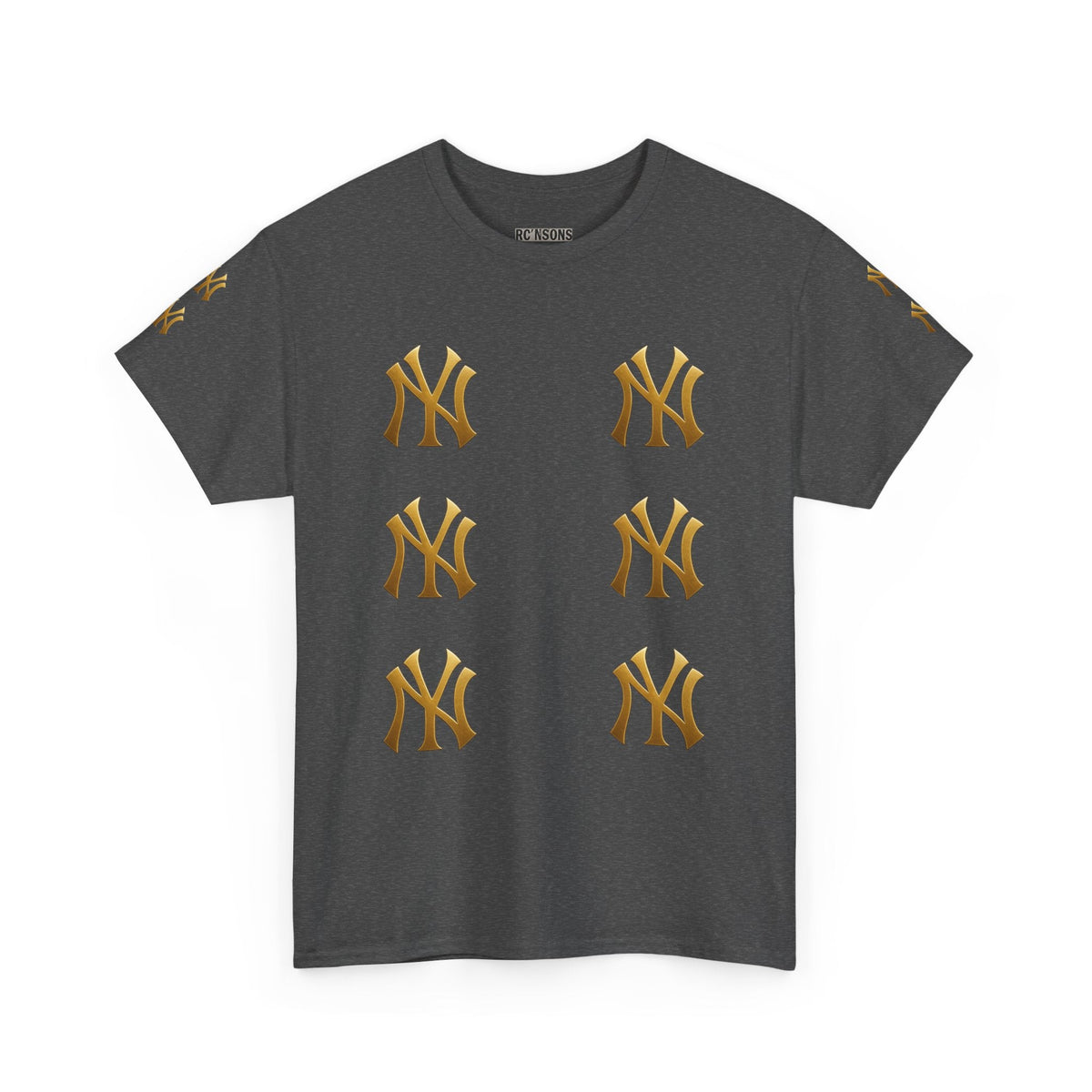 Gold Logo Unisex Heavy Cotton Tee Printify