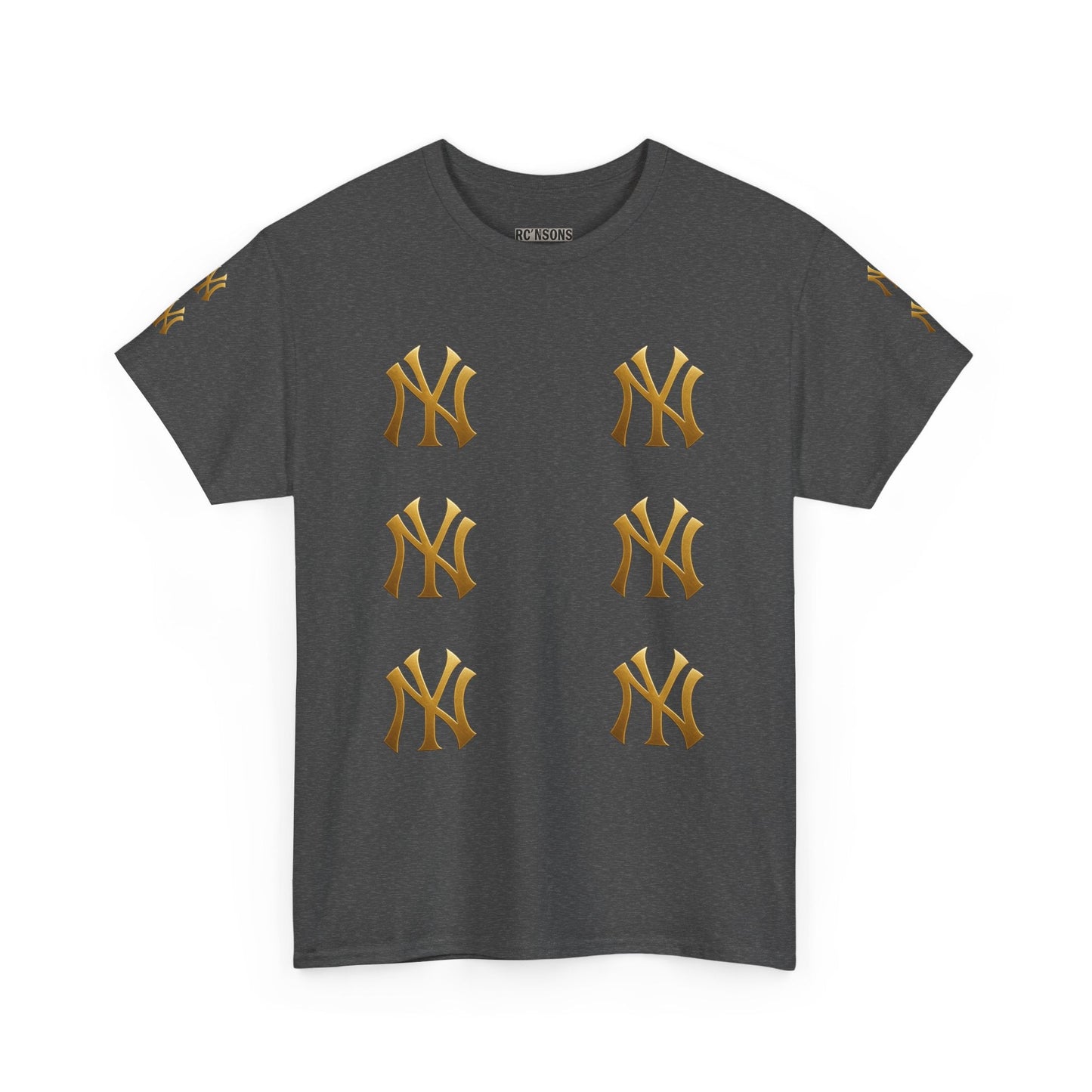 Gold Logo Unisex Heavy Cotton Tee Printify