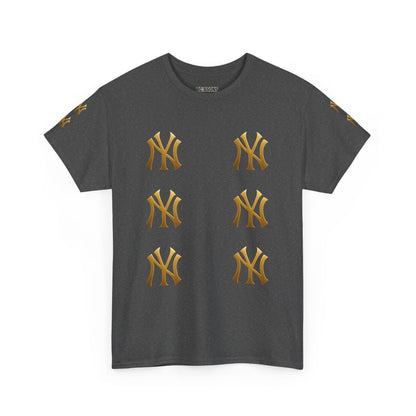 Gold Logo Unisex Heavy Cotton Tee Printify