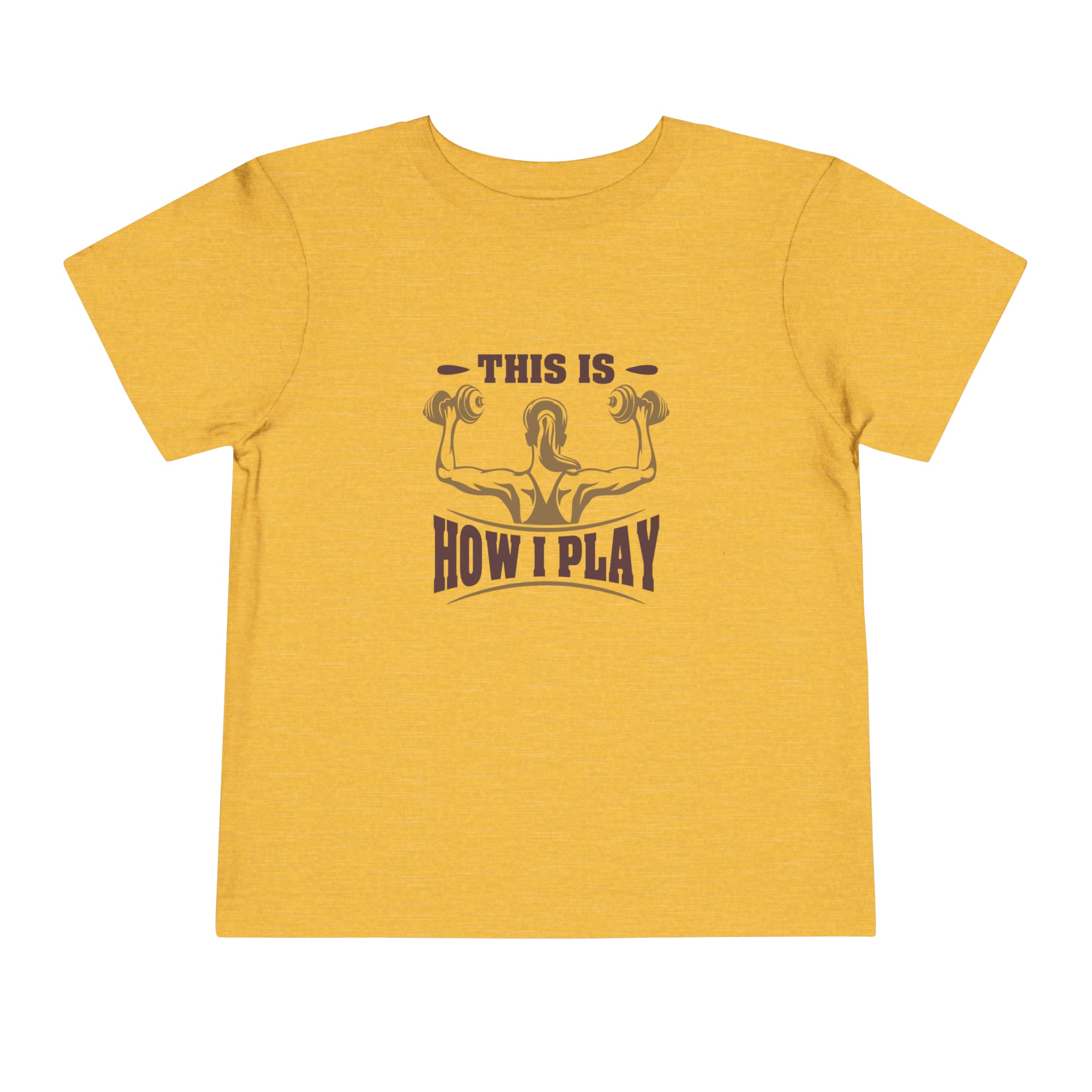 C'est comme ça que je joue au t-shirt pour tout-petits 