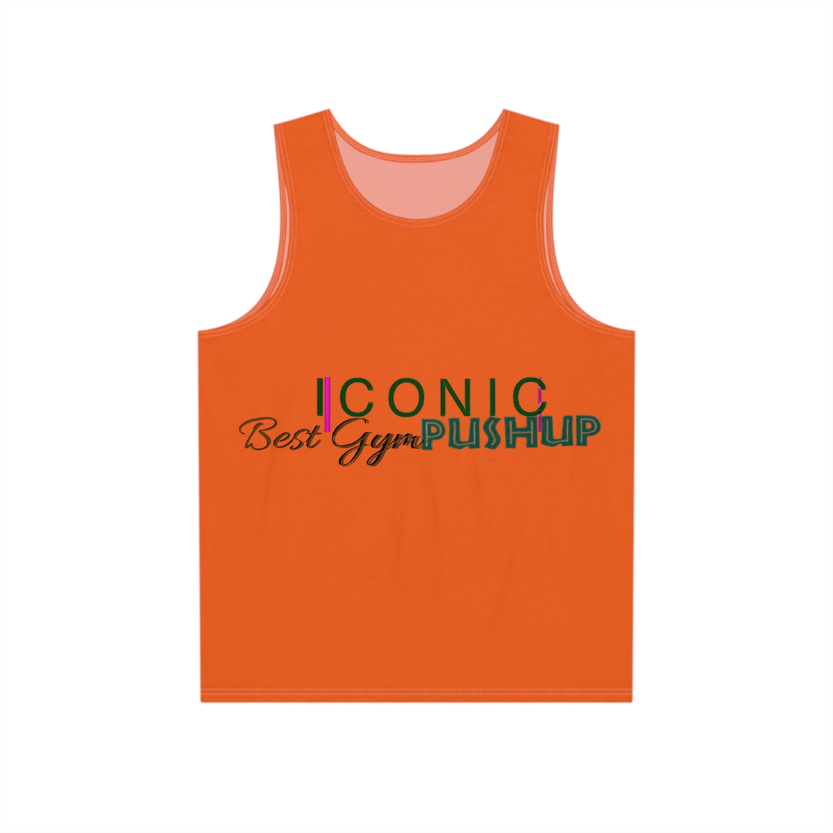 Iconic Men's Tank Top - Stylish Summer Wear for Confident Vibes