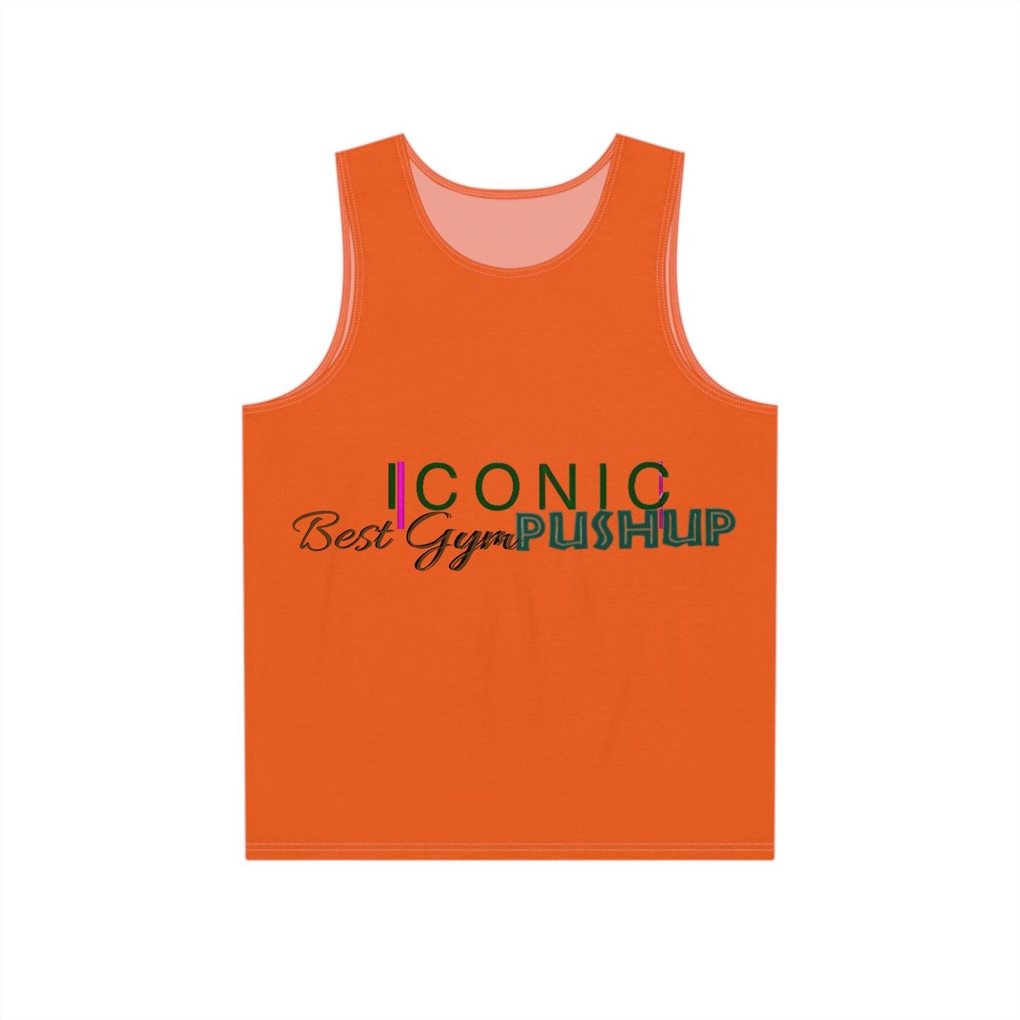 Iconic Men's Tank Top - Stylish Summer Wear for Confident Vibes