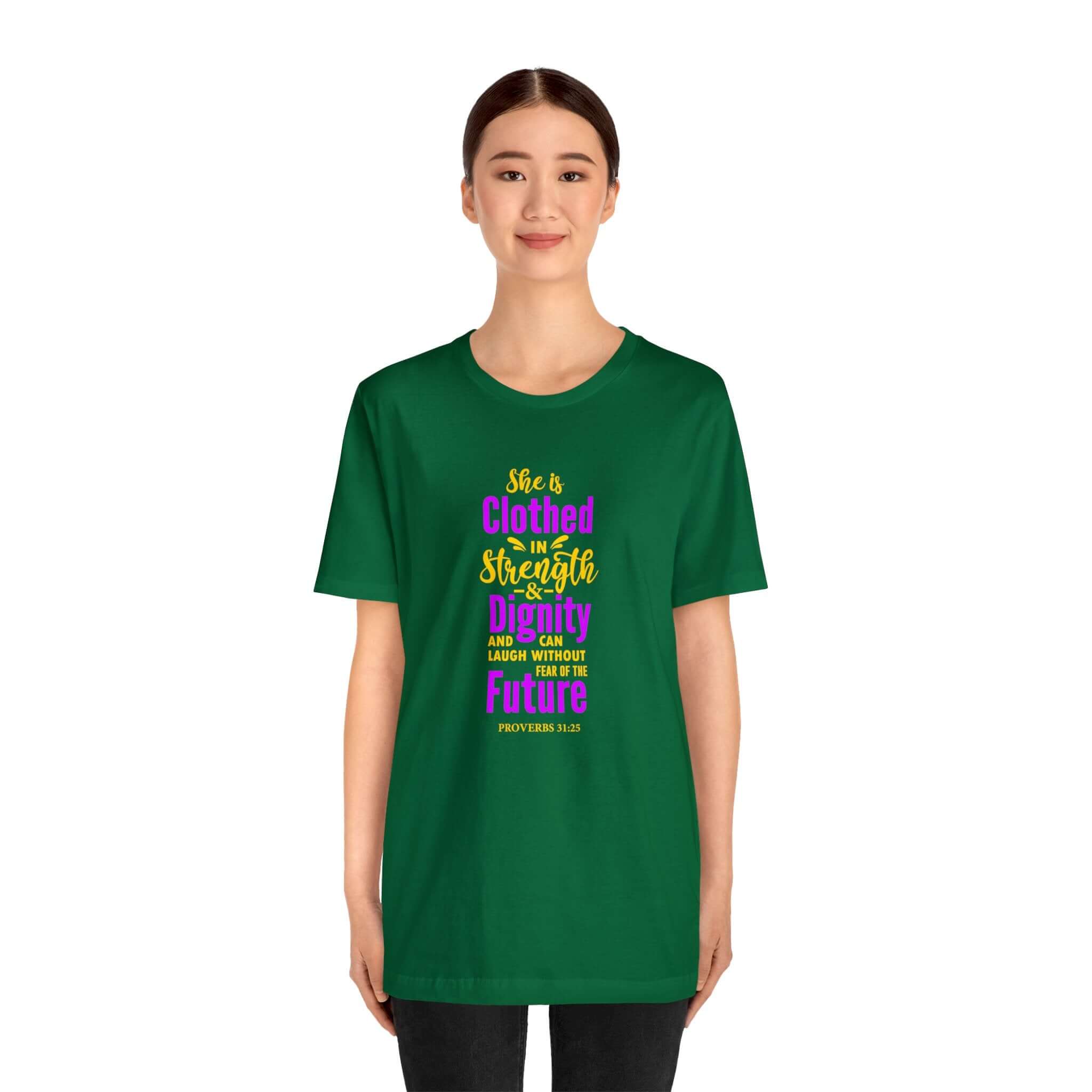 She Is Clothed In Strength Unisex Tee - RC’nSONS