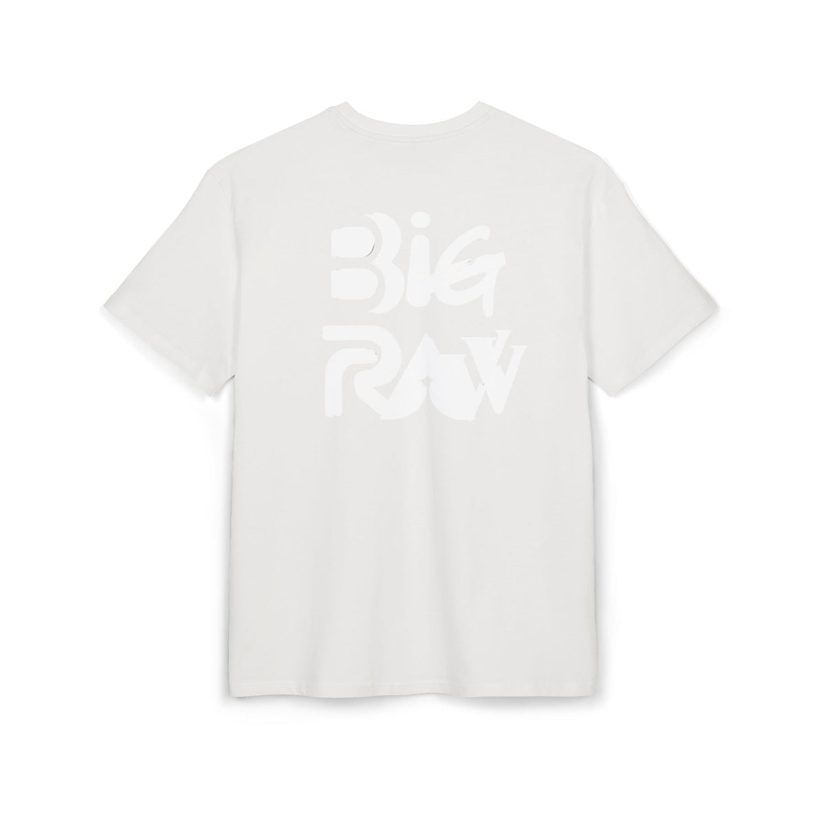 Oversize Tee Big Raw Print Unisex Heavy T-Shirt Printify