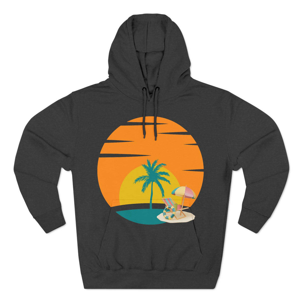 Fleece Hoodie - 'iland' Design