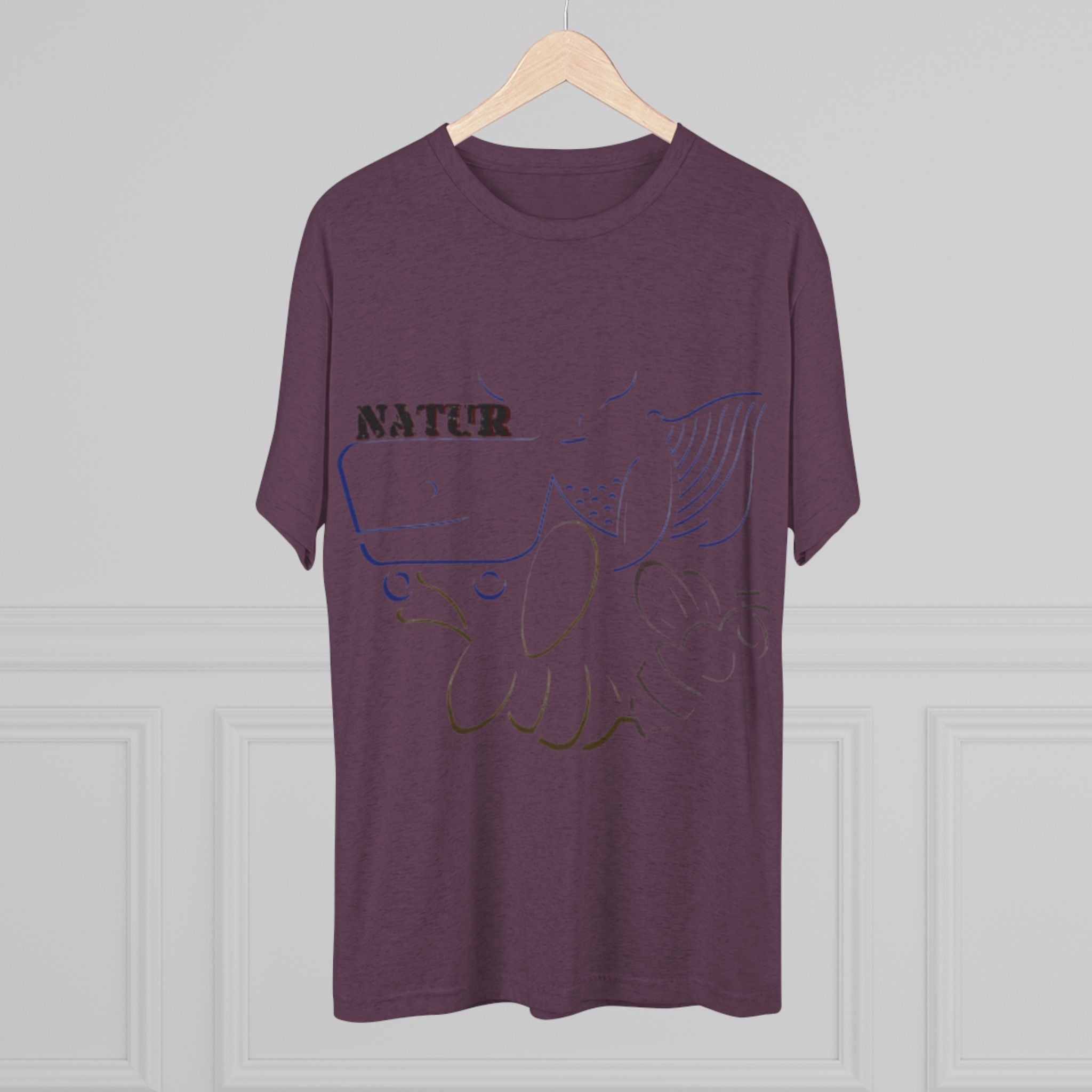 Nature Inspired Tee - Unisex Tri-Blend Crew Tee