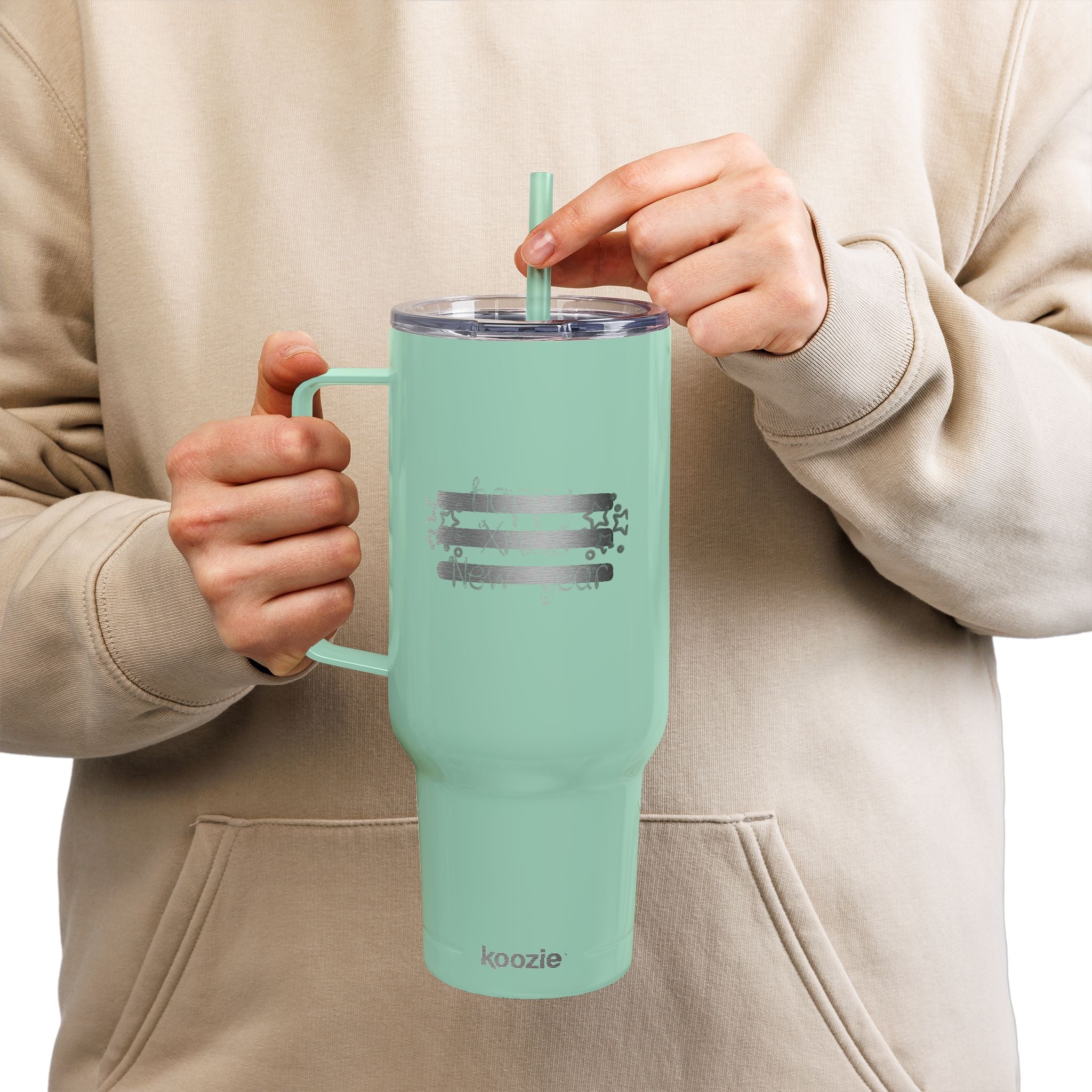 Engraved Insulated Tumbler - 40oz Travel Mug, Personalized Water Bottle, Custom Drink Cup, Gift for Her, Summer Drinks, Wedding Favor Printify