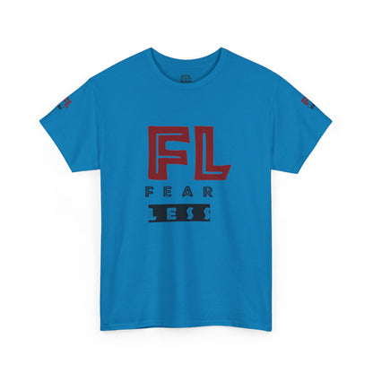 Fearless Graphic Unisex Heavy Cotton Tee - Bold Statement Shirt