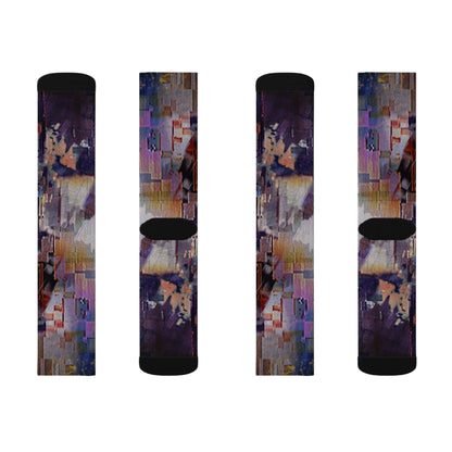 Sublimation Socks - Vibrant Sublimated Design Printify