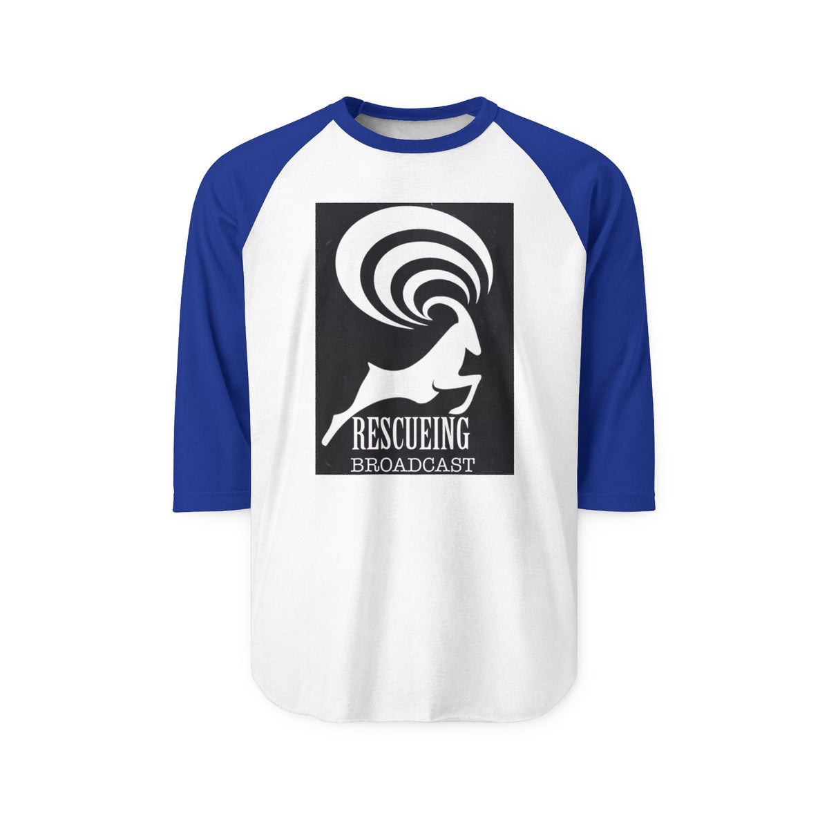 Rugged Rescue Raglan Shirt, Casual Tee for Animal Lovers, Perfect Gift for Wildlife Advocates, Unique Sports Shirt, Eco-Conscious Fashion